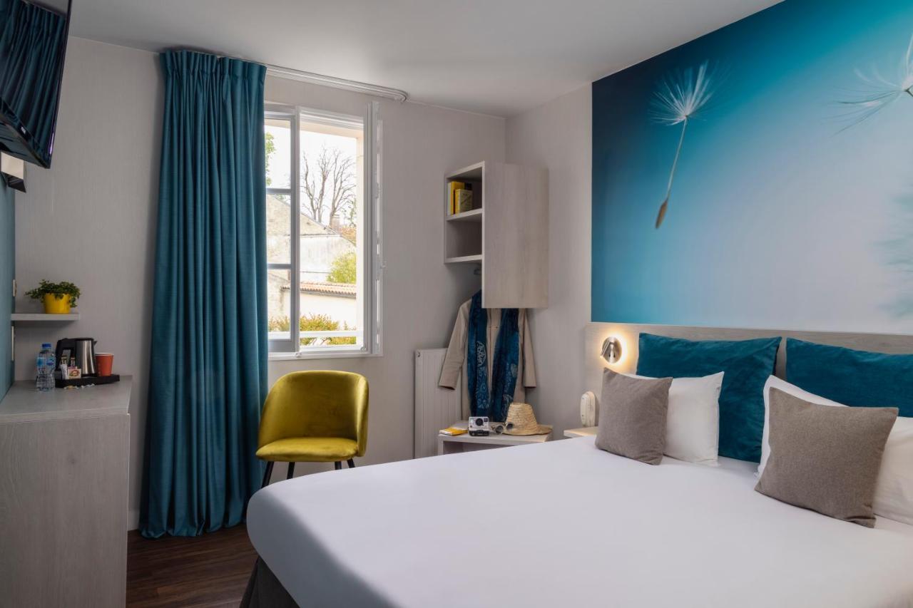 Logis Hotel-Restaurant Le Fontarabie Fontenay-le-Comte Eksteriør billede